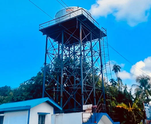 100KL Zincalume Tank installed at Assam
