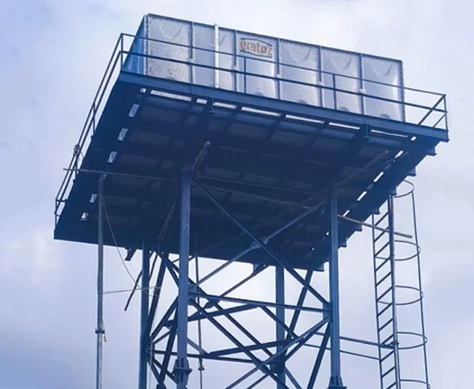 72,000 Litres GRP/ SMC Panel Tank installed at Assam