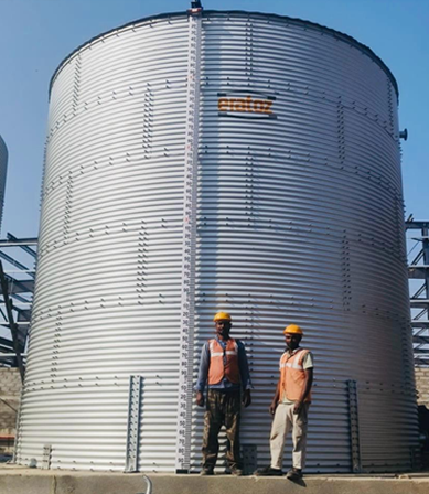Government WTP Treated Tank