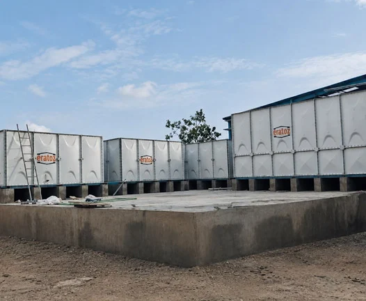 Multiple GRP Panel Tanks 