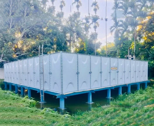 2.4 Lakh Litres GRP / SMC Panel Tank installed at Military Engineer Services, Ministry of Defence, Gov. of India