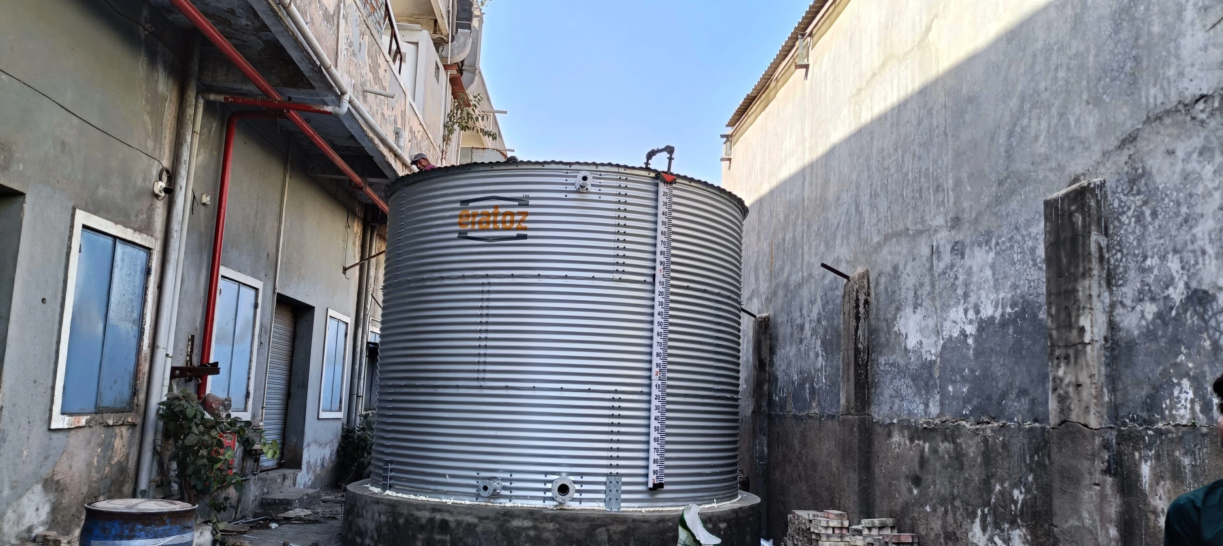 Village Water Storage Tank India