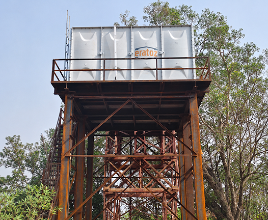 CPWD Project- GRP/SMC panel water tank
